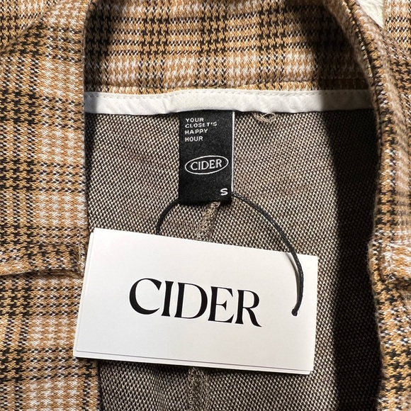 HOUNDSTOOTH PATTERN FLARE LEG PANTS - Picture 4 of 4